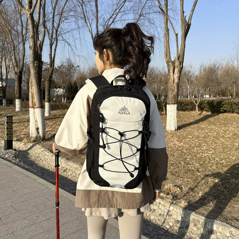 AZELA Ultraleichter Outdoor-Rucksack – Wander-, Rad- &amp; Trekkingrucksack mit erweiterbarem Stauraum | A1325 