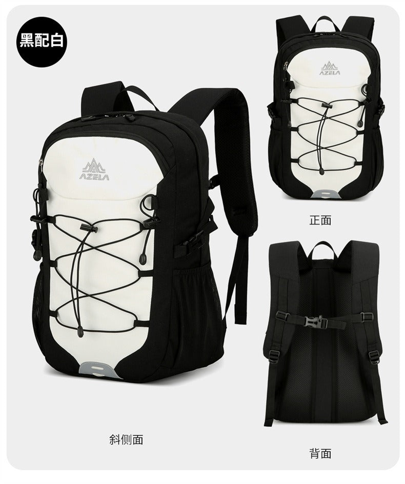 AZELA Ultraleichter Outdoor-Rucksack – Wander-, Rad- &amp; Trekkingrucksack mit erweiterbarem Stauraum | A1325 