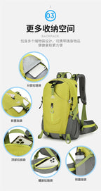 Vanaheimr 30L/40L Ultraleichter Wander- &amp; Outdoor-Rucksack – Trekking-, Rad- &amp; Trail-Rucksack mit Multi-Taschen-Design | A1355 