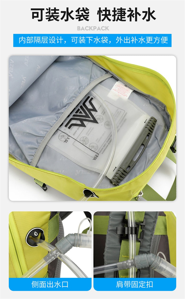 Vanaheimr 30L/40L Ultraleichter Wander- &amp; Outdoor-Rucksack – Trekking-, Rad- &amp; Trail-Rucksack mit Multi-Taschen-Design | A1355 