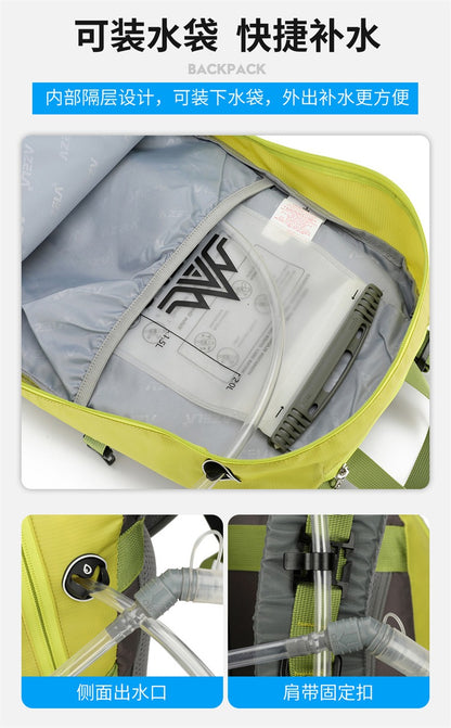 Vanaheimr 30L/40L Ultraleichter Wander- &amp; Outdoor-Rucksack – Trekking-, Rad- &amp; Trail-Rucksack mit Multi-Taschen-Design | A1355 