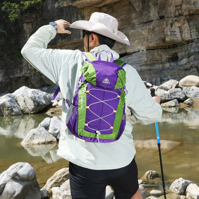 AZELA Outdoor-Rucksack – Leichter, wasserabweisender Tagesrucksack zum Laufen, Radfahren und Wandern (20L) | A1358 