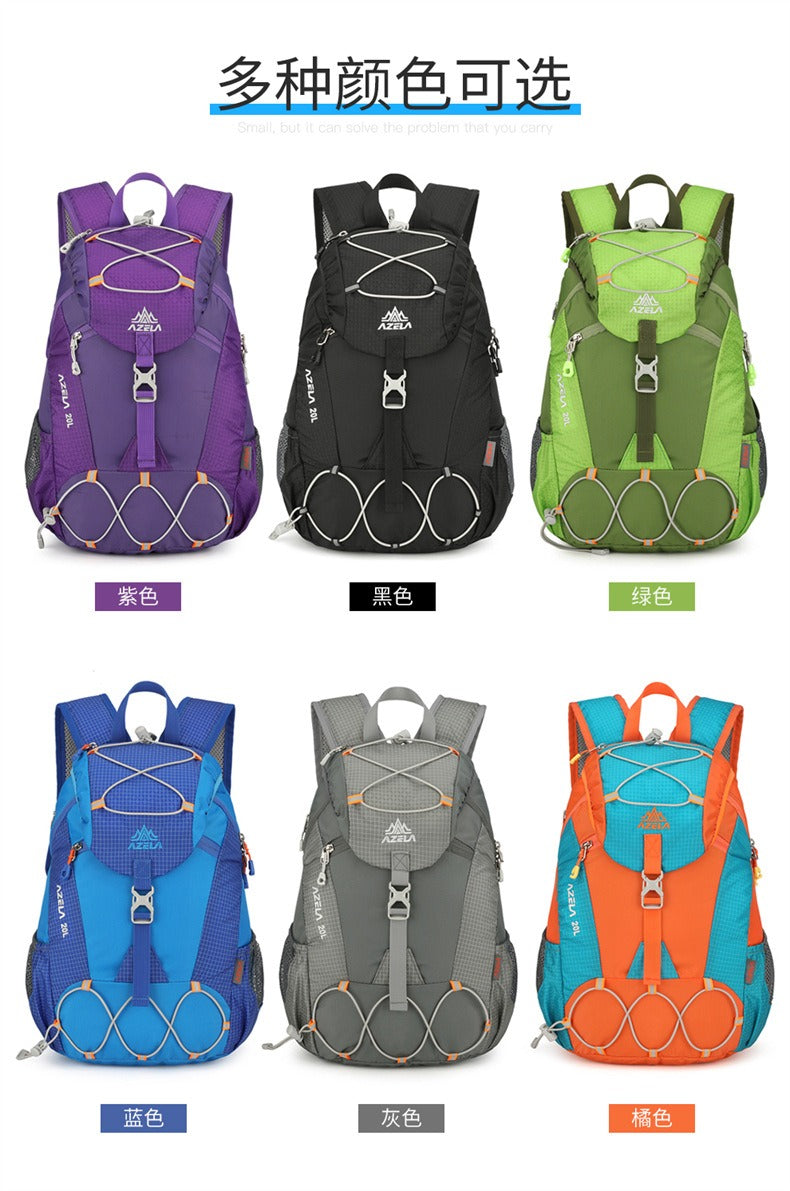AZELA 20L Leichter Outdoor-Rucksack – Wander-, Trailrunning- und Reiserucksack für Männer und Frauen | A1359 