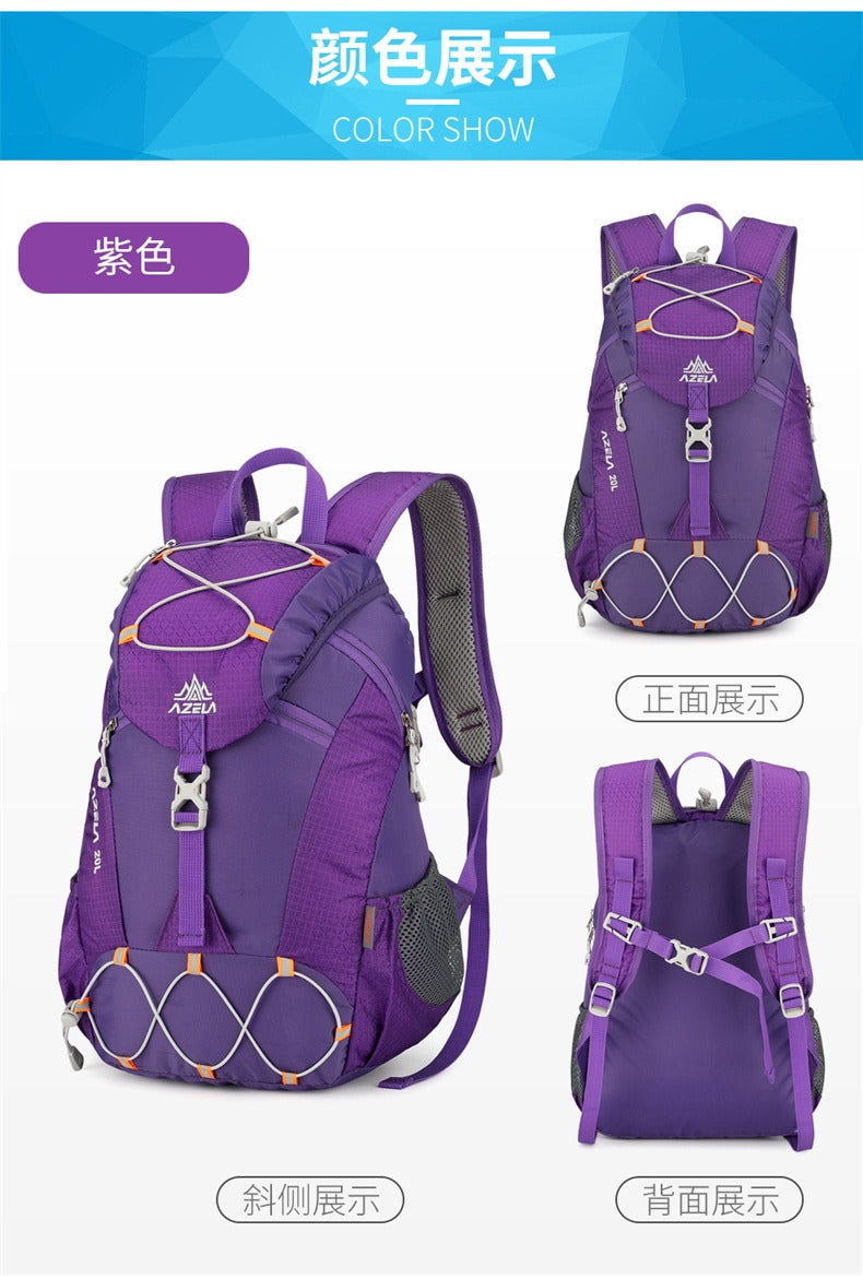 AZELA 20L Leichter Outdoor-Rucksack – Wander-, Trailrunning- und Reiserucksack für Männer und Frauen | A1359 