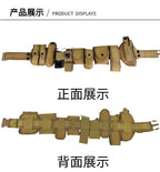 10-in-1 Taktischer Mehrzweckgürtel mit abnehmbaren Taschen – Sicherheit &amp; Airsoft | AKM-007 