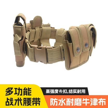 10-in-1 Taktischer Mehrzweckgürtel mit abnehmbaren Taschen – Sicherheit &amp; Airsoft | AKM-007 