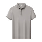 Hochwertiges Poloshirt aus Seidenmischung für Damen und Herren – Antibakteriell, verdeckte Knöpfe, leichtes Sommer-Design 2025 | L11-8318 