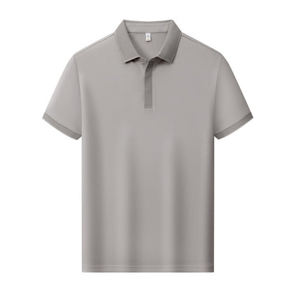 Hochwertiges Poloshirt aus Seidenmischung für Damen und Herren – Antibakteriell, verdeckte Knöpfe, leichtes Sommer-Design 2025 | L11-8318 