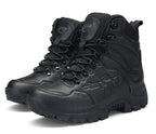 Hohe Mil-Com-Stiefel mit seitlichem Reißverschluss | Armee-Sicherheitsschuhe | A09
