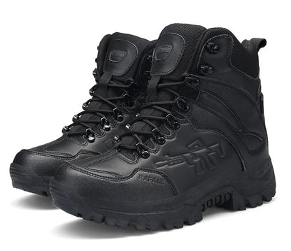 Bottes montantes Mil-Com à fermeture éclair latérale Chaussures de sécurité de l'armée | A09