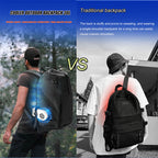SenmiCool Luftkühlung 30L Outdoor-Rucksack Halbleiterkühlung für Wandern Sportreisen Bergsteigen