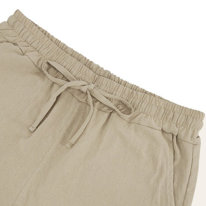 Atmungsaktives Leinen-Polo-Set für Herren – Cooles und bequemes Shirt- und Shorts-Outfit-Set | BKCS-20