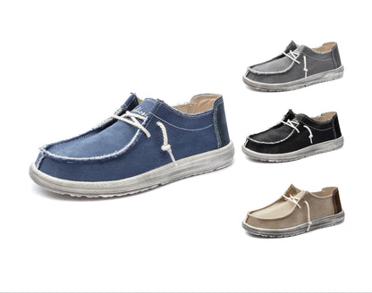 Atmungsaktive Herren-Sommer-Sneaker zum Schnüren | Leichte Low-Top-Freizeitschuhe | 8803 