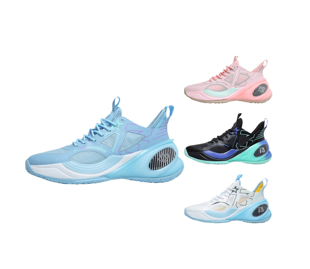 Hochleistungs-Basketballschuhe für Herren – Nahtlose Strick-Court-Sneaker | A500 