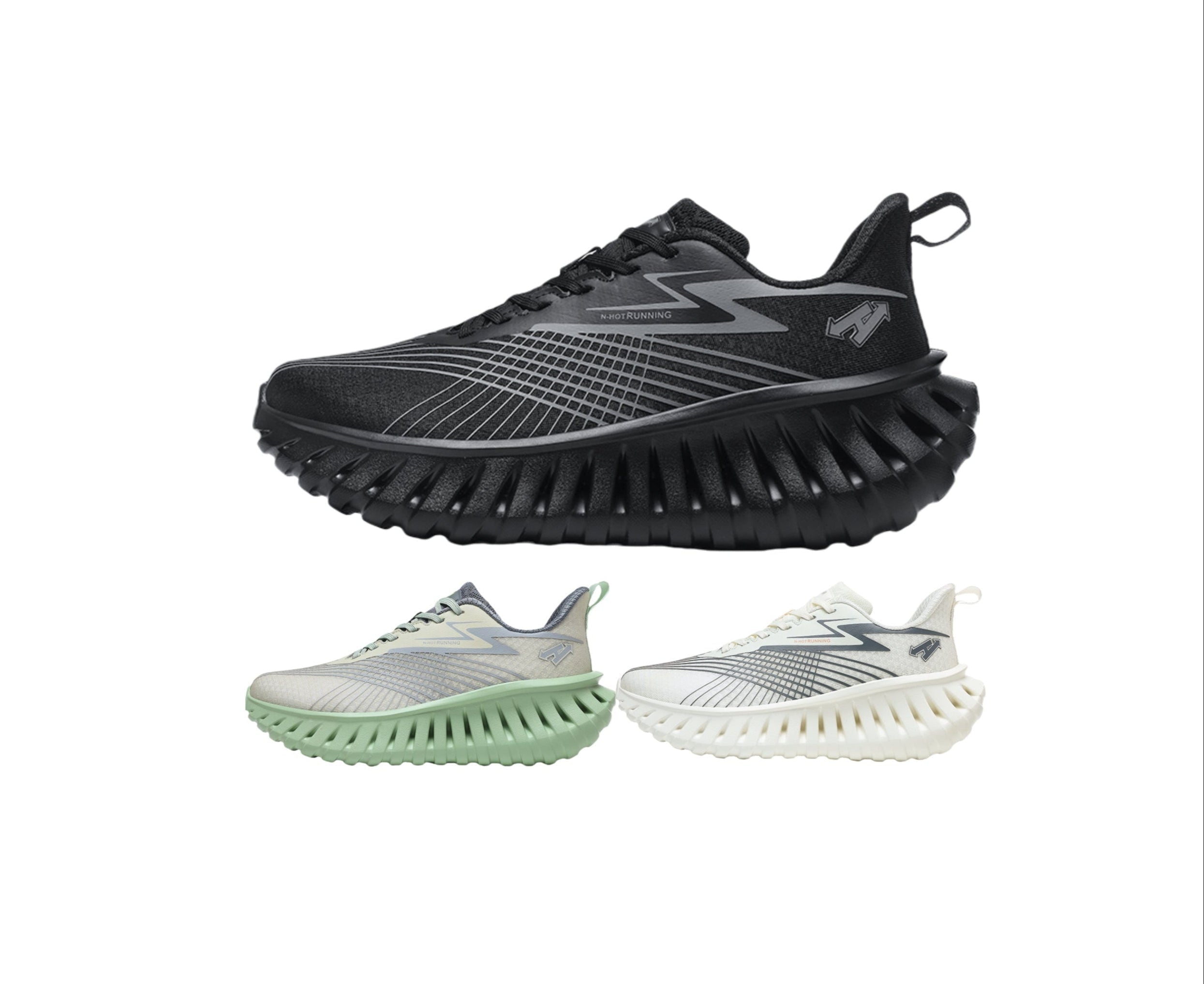 Atmungsaktive Unisex-Laufschuhe – Leichte Flyknit-Sneaker | A526 