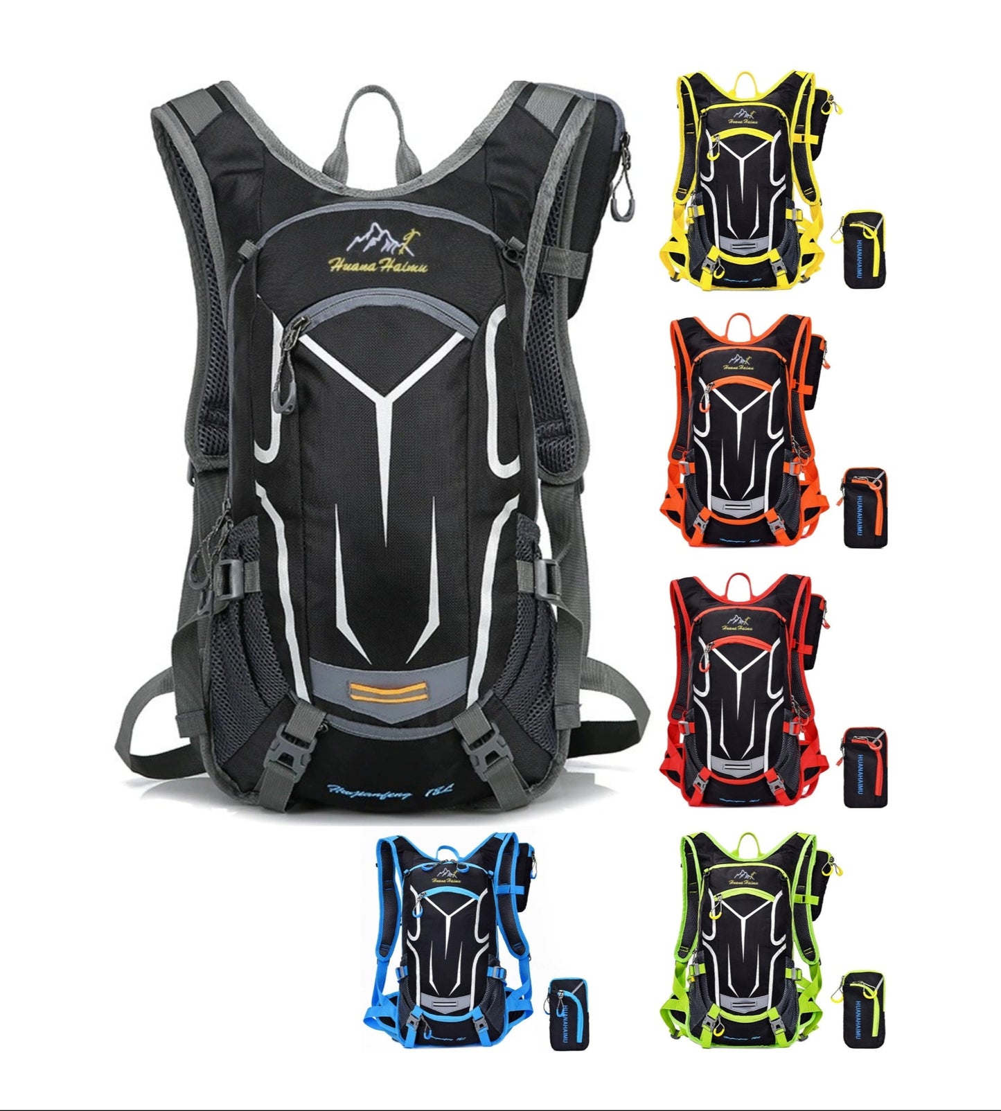 Unisex Vanaheimr 20L wasserdichter Outdoor-Rucksack – Leichter Tagesrucksack zum Radfahren und Wandern | 1516 