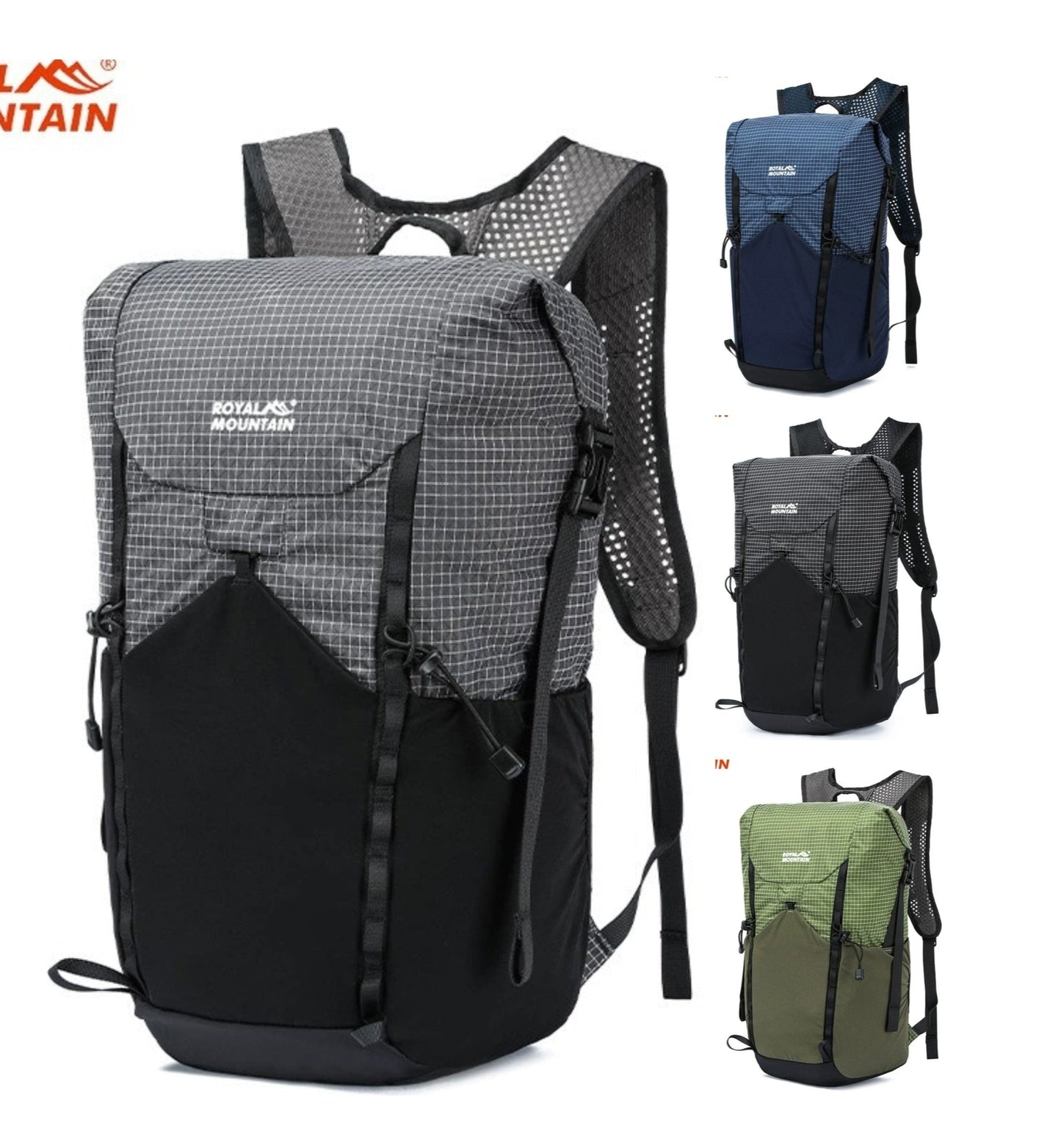 Royal Mountain 25L Faltbarer Rucksack – Leichter Wander-Tagesrucksack UK | 1338 