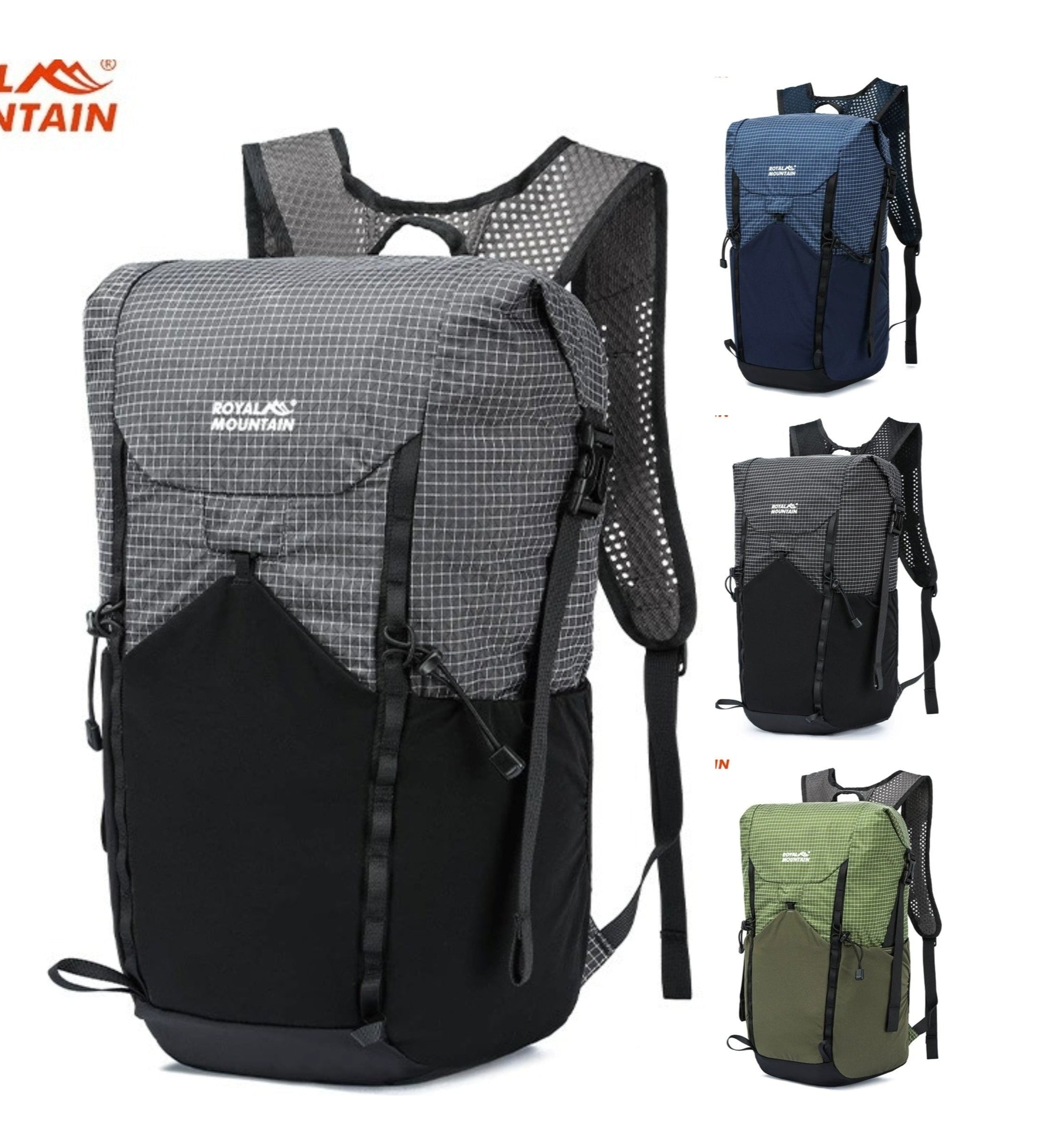 Royal Mountain 25L Faltbarer Rucksack – Leichter Wander-Tagesrucksack UK | 1338 