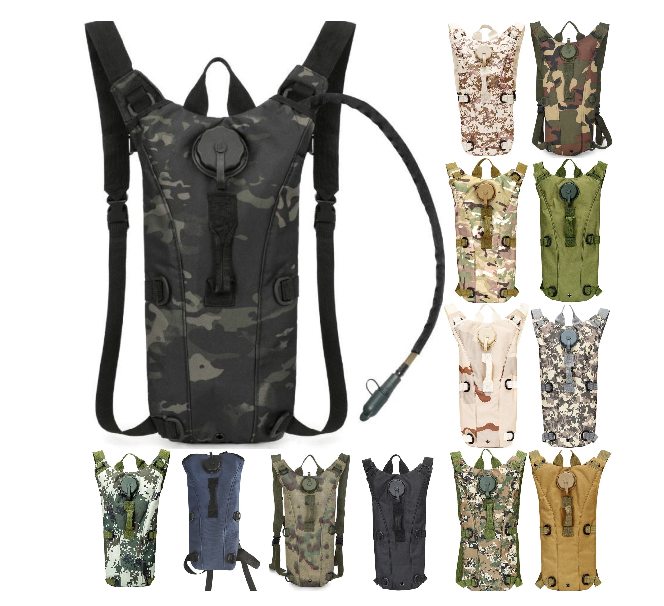 ACAMO 3L Trinkrucksack – Wasserrucksack für Outdoor-Radfahren und Wandern | AKM-001 