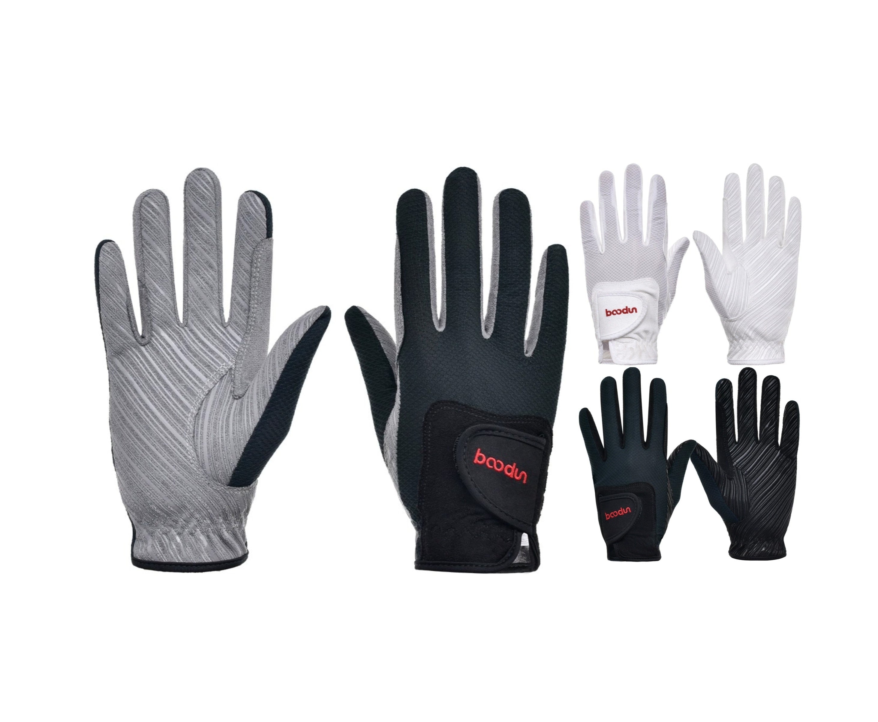 Boodun Reithandschuhe – Rutschfeste Vollfinger-Polo-Reithandschuhe | L221727
