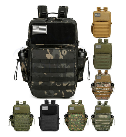 Vanaheimr Taktischer Outdoor-Rucksack – Multifunktionaler Wander- und Reise-Tagesrucksack für Männer und Frauen | 22810 