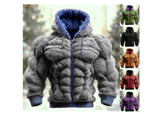 Men's 3D Print Flannel Christmas Sweatshirt | Festive Holiday Pullover | Casual Long Sleeve Top | 3232