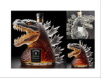 Godzilla Whiskey Bottle Collectible Monster-Shaped Glass Decanter 300ml Novelty Liquor Container for Home Bar & Gifts