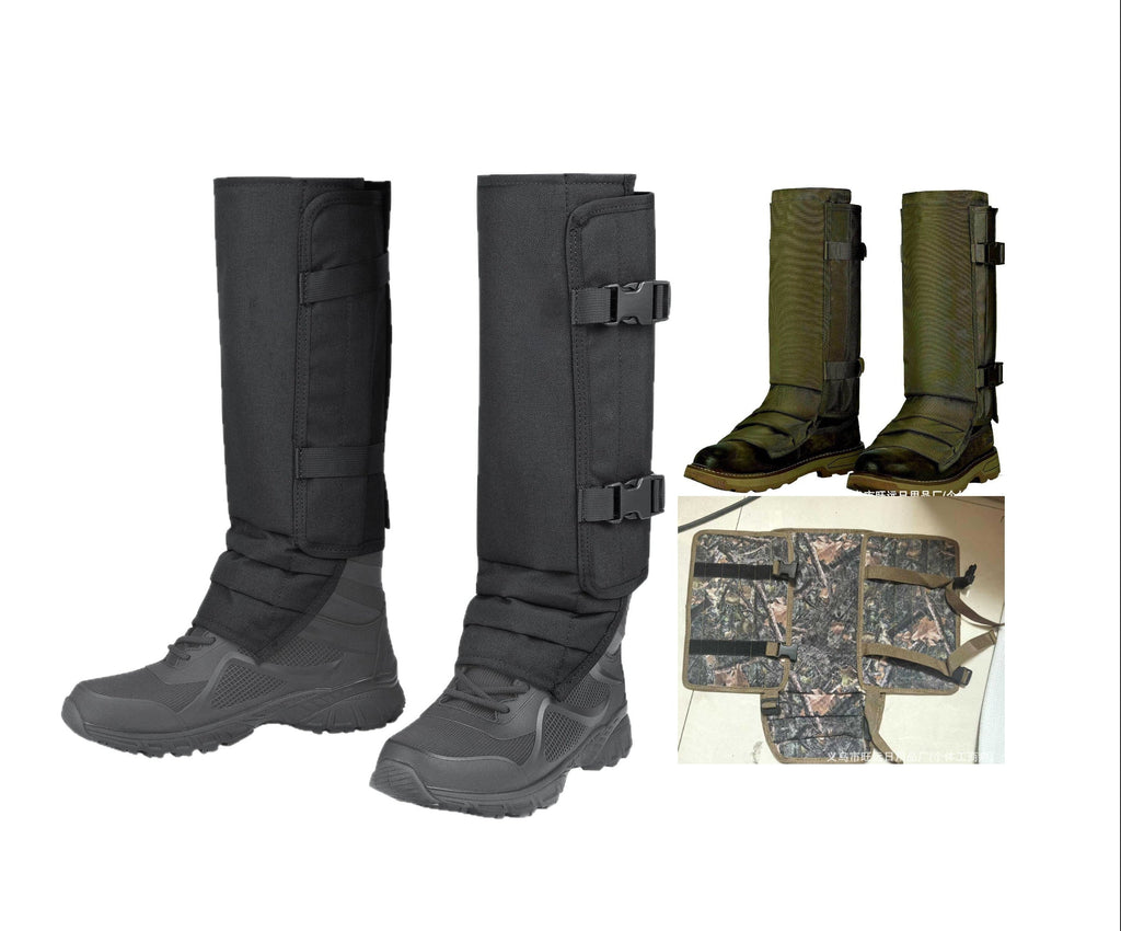 Anti-Snake Bite Leggings | Outdoor Hunting Leg Guards with Abrasion-Resistant Oxford Fabric | Puncture-Proof Gaiters for Hiking & Bushcraft | 0094