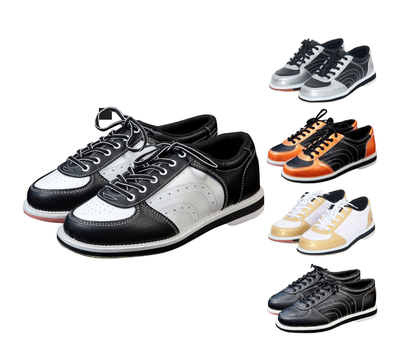 Folley Sports Bowling Shoes Personal & Recreational Bowling Footwear Non-Slip PU Sole Shoes | D81