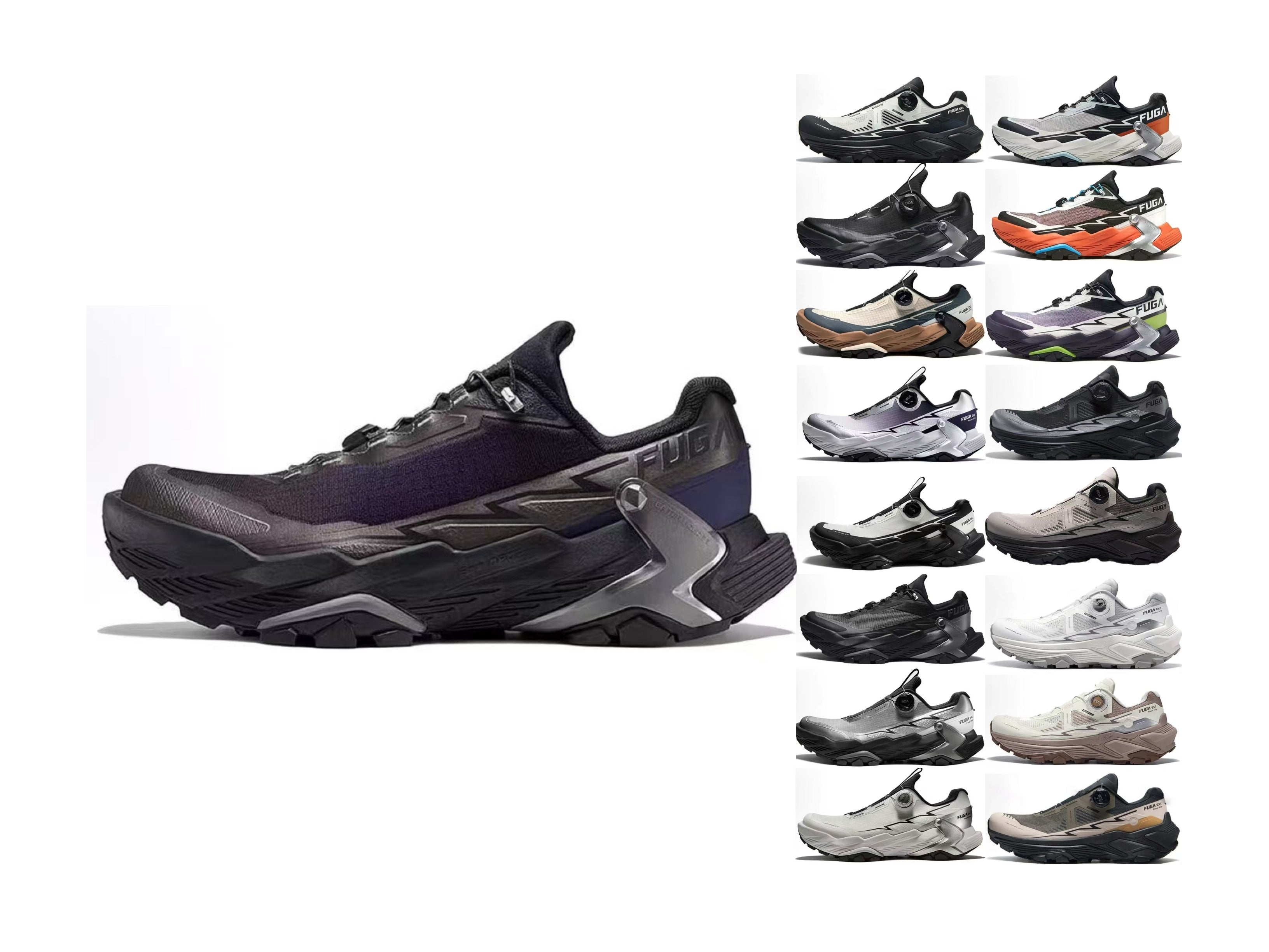 KAILAS 2026 FUGA DU2 Trail Running Shoes | Cushioned Hiking Sneakers for Men & Women | All-Terrain Grip Outdoor Footwear | DBW01