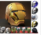 Iron Man MK5 Helmet 1:1 Wearable Collectible with Voice Control & LED Light-Up System | JARVIS Interactive Cosplay Prop