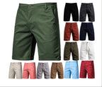 Herren Slim-Fit 5-Inch Cargo Shorts – Lässige Sommershorts aus Baumwolle (Übergrößen) | ST019 