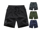 Schnelltrocknende Sportshorts für Herren im Sommer mit Reißverschlusstaschen, atmungsaktiv, leicht und bequem, mit Kordelzug | 8907 