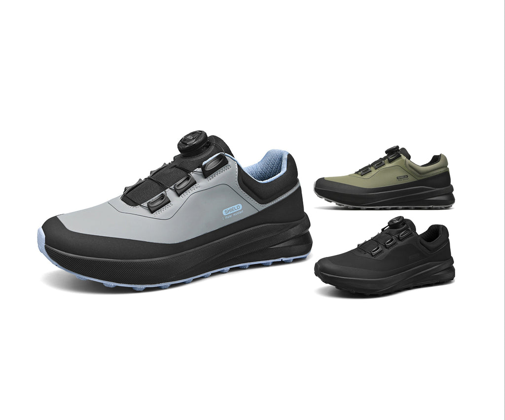 Men‘s 4E Wide Width Waterproof Trail Runners Trainers Lightweight Cushioned Hiking Shoes for Overpronation All‑Terrain Outdoor Sneakers