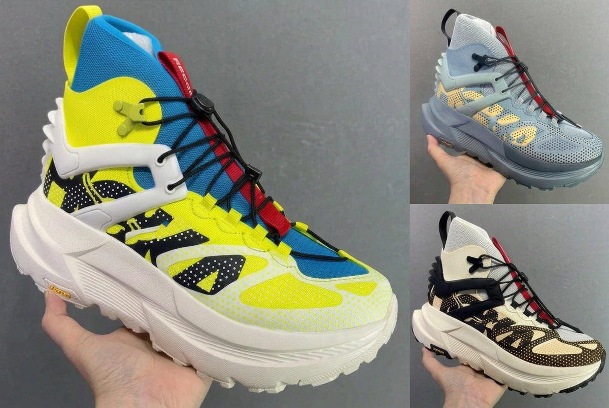 Mafate X Hike Trail Running Shoes | Men's All-Terrain Outdoor Sneakers | Thick Cushioned Anti-Slip Hiking Trainers