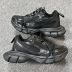 Unisex Paris 3XL Thick-Soled Dad Sneakers Retro Running Shoes Height-Increasing Casual Lace-Up Trainers