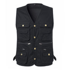 Herren Outdoor Multi-Pocket Angelweste Ärmellose Atmungsaktive Jacke | D210-N701 