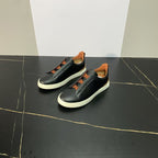 New Genia Men's Slip-On Loafers | Genuine Leather Luxury Sneakers with Sheepskin Lining | Premium Casual Driving Shoes | 6188
