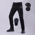 Motorcycle Riding Jeans Casual Cargo Pants with Protective Armor Zipper Pocket Racing Safety Trousers