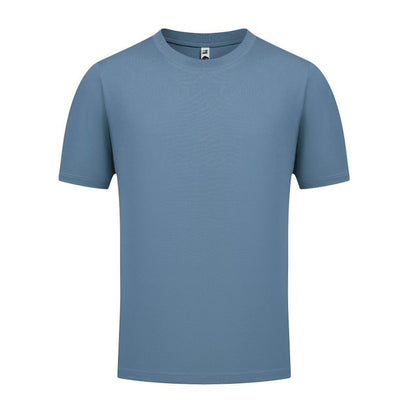 Hochwertiges antibakterielles T-Shirt aus Seide und Baumwolle | Unisex Sommer Kurzarm | Weiches und atmungsaktives T-Shirt mit klassischer Passform | L11-33911 