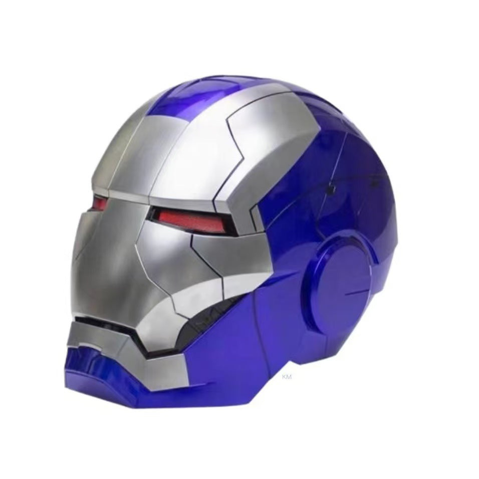 Iron Man MK5 Helmet 1:1 Wearable Collectible with Voice Control & LED Light-Up System | JARVIS Interactive Cosplay Prop