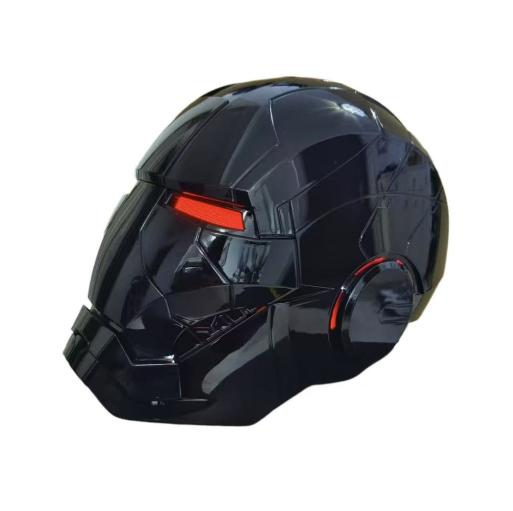 Iron Man MK5 Helmet 1:1 Wearable Collectible with Voice Control & LED Light-Up System | JARVIS Interactive Cosplay Prop
