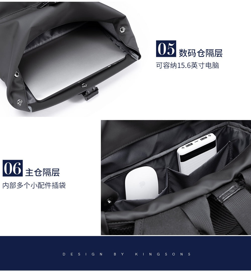 Kingsons Business- &amp; Reiserucksack – Erweiterbare Laptoptasche | 3327 