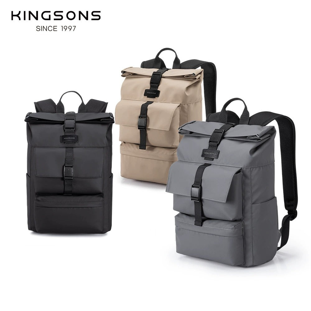 Kingsons Business- &amp; Reiserucksack – Erweiterbare Laptoptasche | 3327 