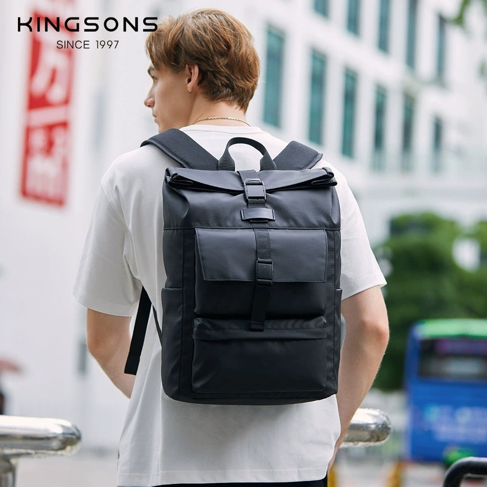 Kingsons Business- &amp; Reiserucksack – Erweiterbare Laptoptasche | 3327 