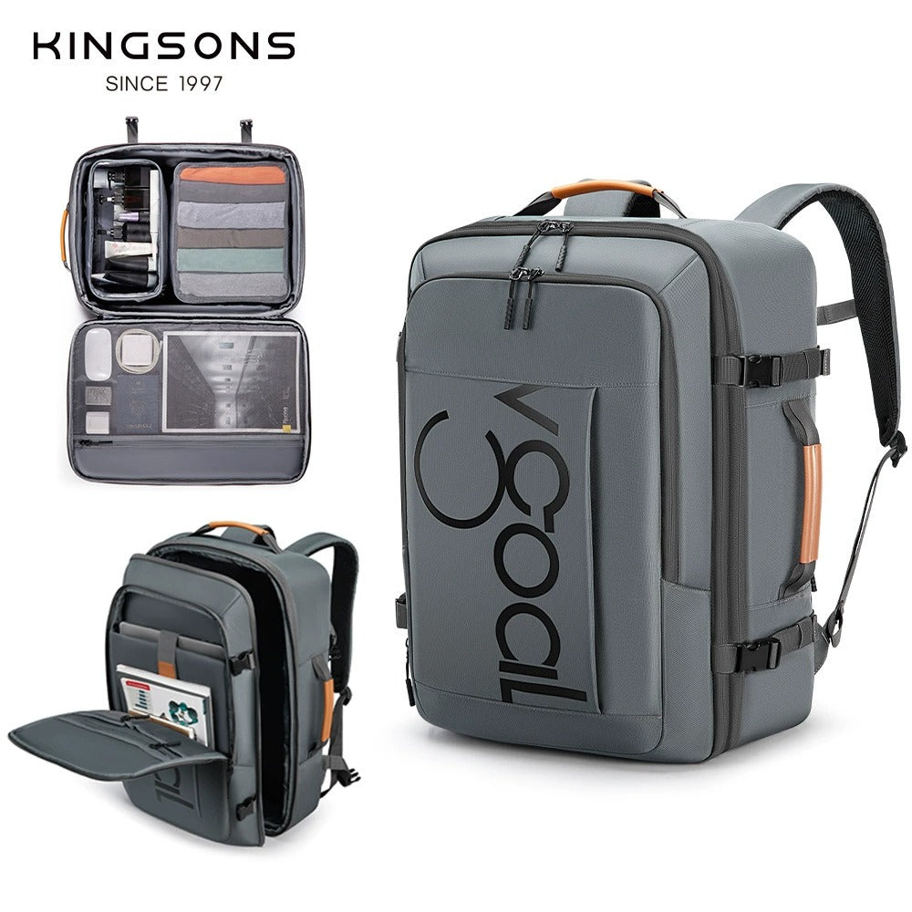 VGOAL Erweiterbarer Reiserucksack – Laptop- und Großraumtasche | 6318 