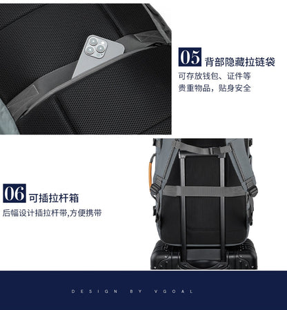 VGOAL Erweiterbarer Reiserucksack – Laptop- und Großraumtasche | 6318 