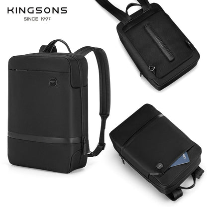 Kingsons Business Rucksack – Wasserdichte Laptoptasche für Herren | 3265 