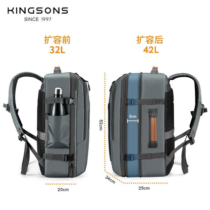 VGOAL Erweiterbarer Reiserucksack – Laptop- und Großraumtasche | 6318 