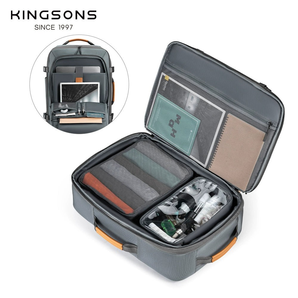 VGOAL Erweiterbarer Reiserucksack – Laptop- und Großraumtasche | 6318 